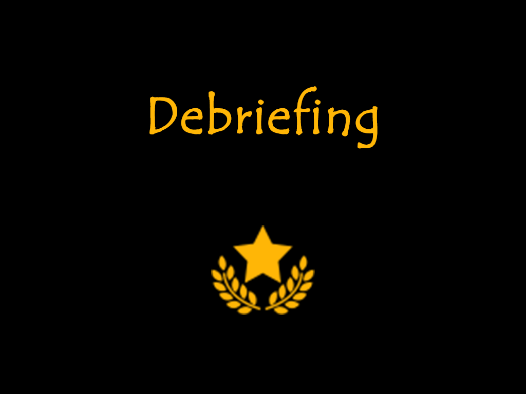 debriefing
